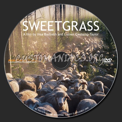 Sweetgrass dvd label