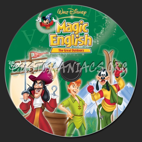 Magic English: The Great Outdoors dvd label