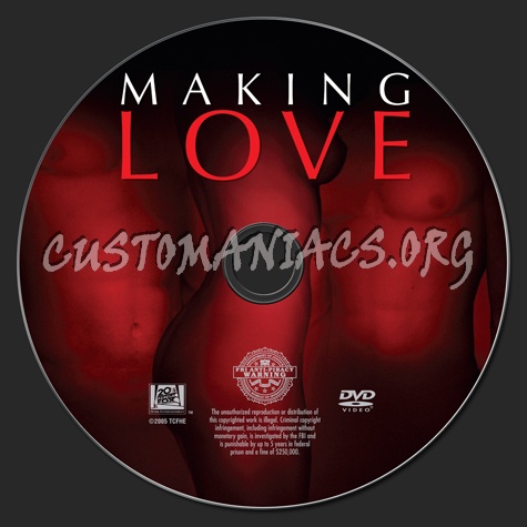 Making Love dvd label