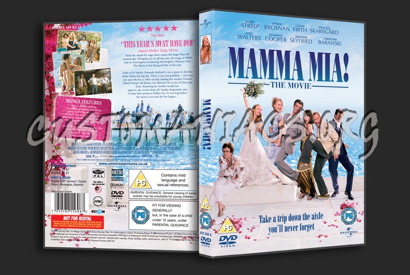 Mamma Mia! The Movie dvd cover