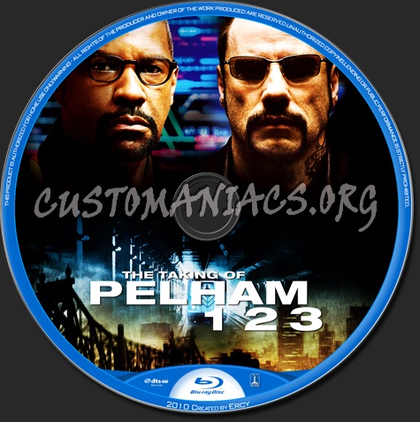 The Taking of Pelham 1 2 3 blu-ray label