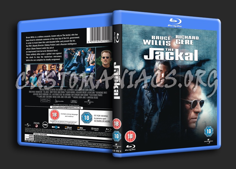 The Jackal blu-ray cover