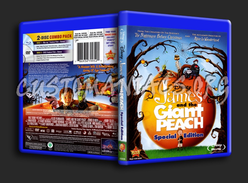 James and the Giant Peach blu-ray cover