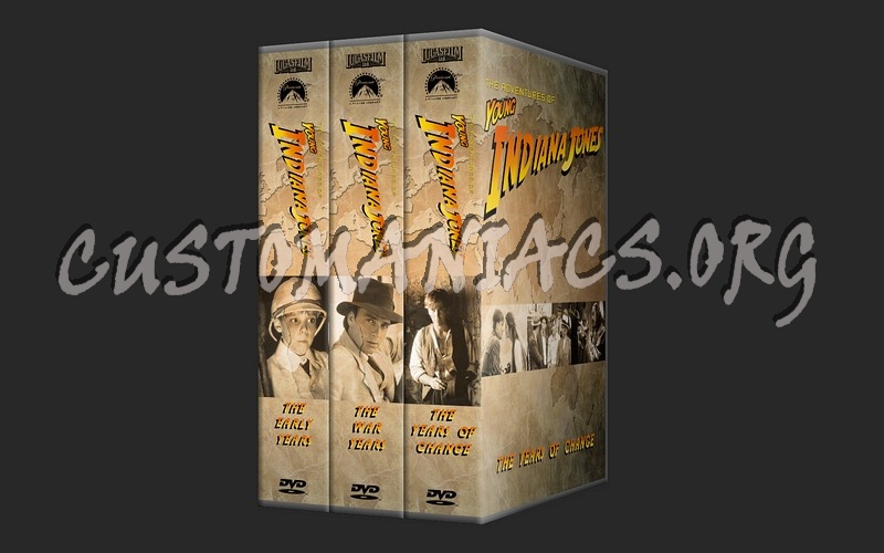 Young Indiana Jones Complete Collection dvd cover