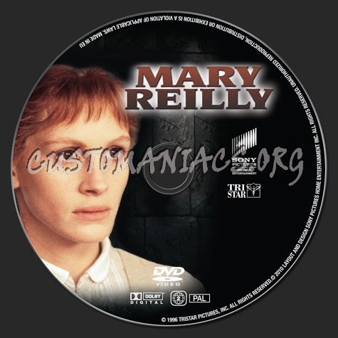 Mary Reilly dvd label