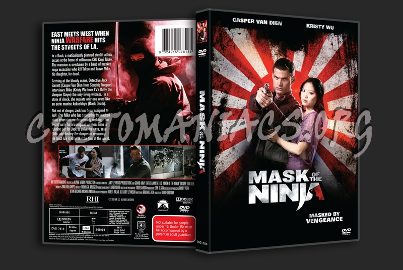Mask of the Ninja dvd cover