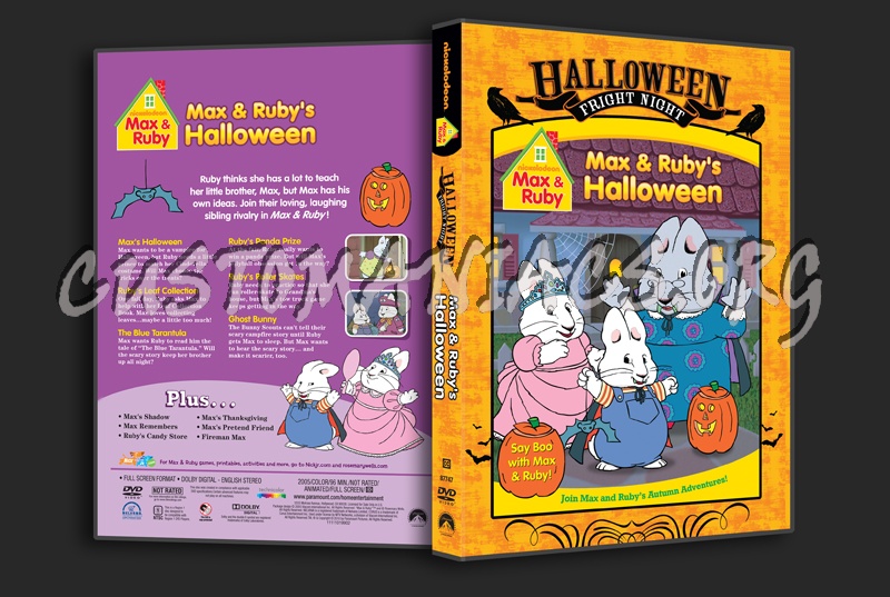 Max & Ruby's Halloween dvd cover