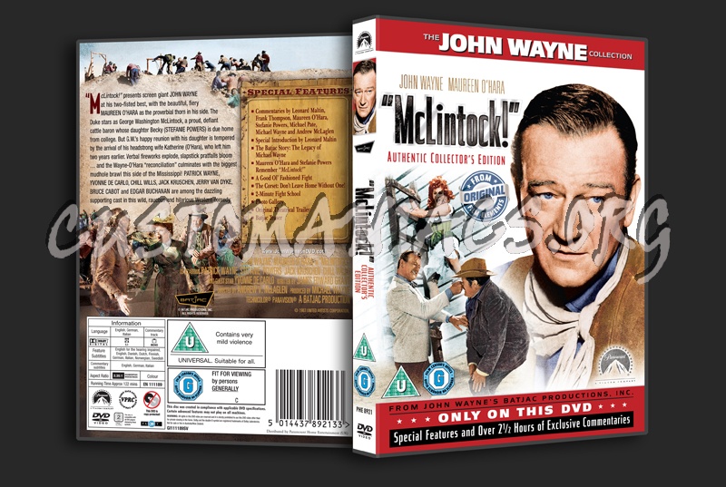 McLintock! dvd cover