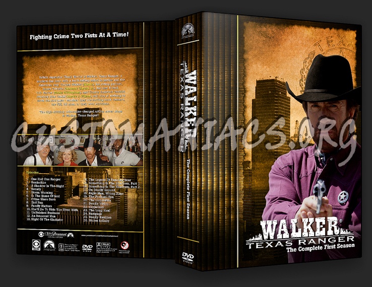 Walker, Texas Ranger - TV Collection dvd cover