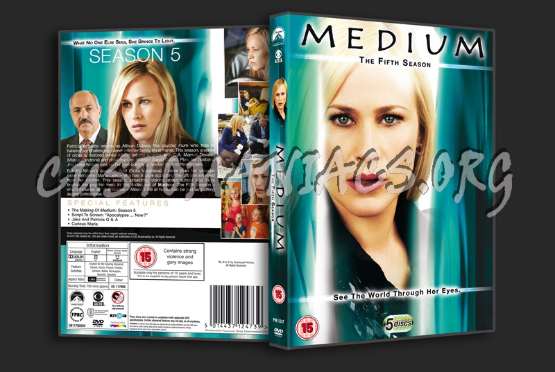 Medium Season 5 dvd cover