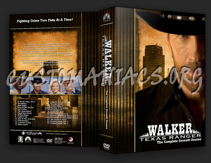 Walker, Texas Ranger - TV Collection dvd cover