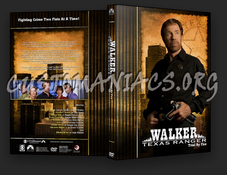 Walker, Texas Ranger: Trial By Fire - TV Collection dvd cover