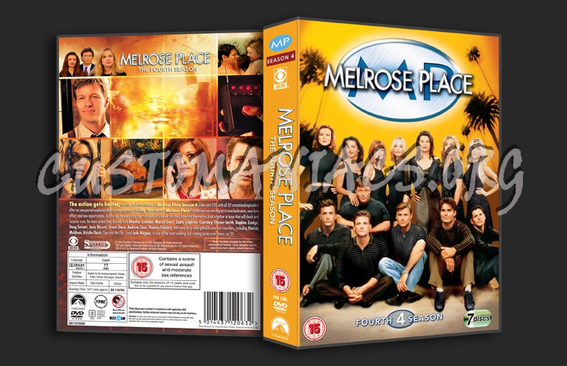 Melrose Place Season 4 dvd cover