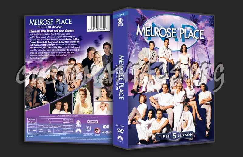 Melrose Place Season 5 dvd cover