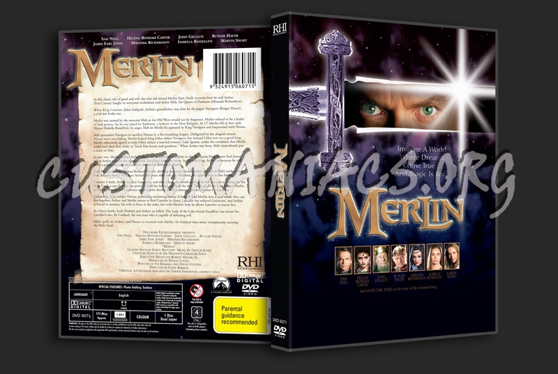 Merlin dvd cover