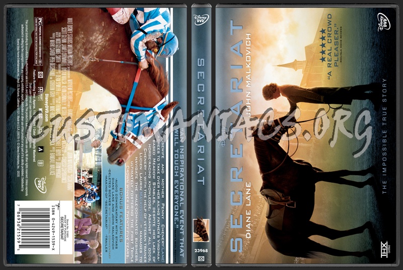 Secretariat dvd cover