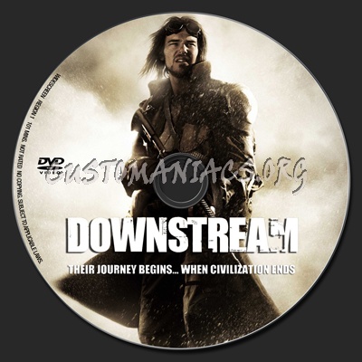 Downstream dvd label
