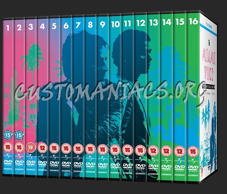 Miami Vice Definitive Collection dvd cover