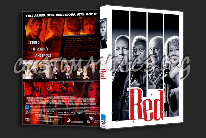 Red dvd cover