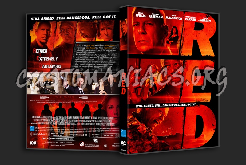 Red dvd cover