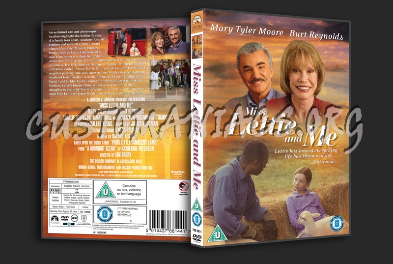 Miss Lettie and Me dvd cover