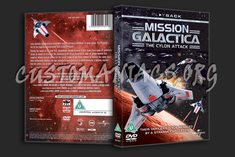 Mission Galactica The Cylon Attack dvd cover