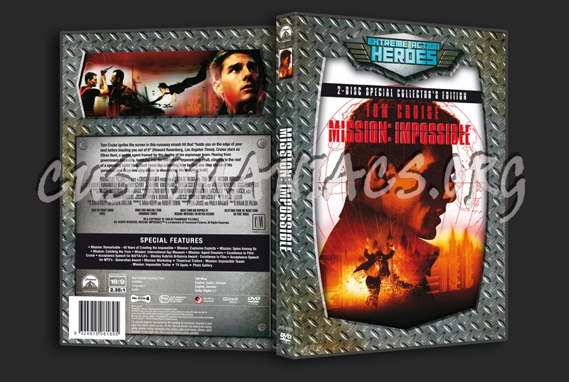 Mission Impossible dvd cover