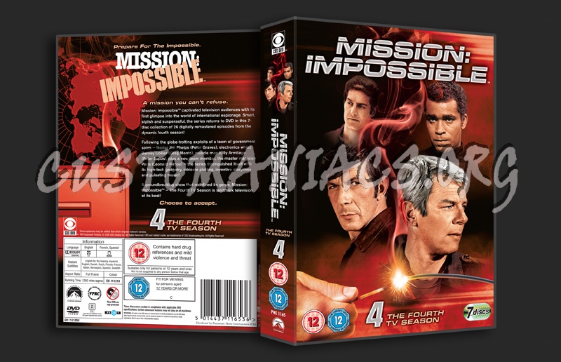 Mission Impossible Season 4 dvd cover