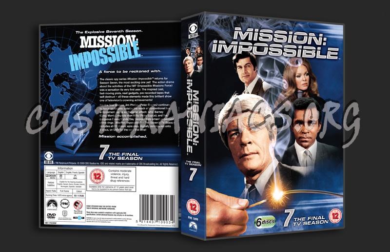 Mission Impossible Season 7 dvd cover