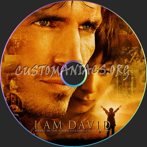 I Am David dvd label