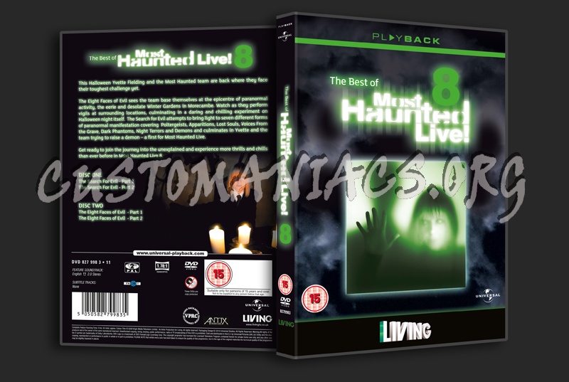 The Best of Most Haunted Almost Live! 8 dvd cover