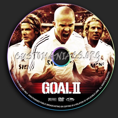 Goal 2 - Living The Dream dvd label
