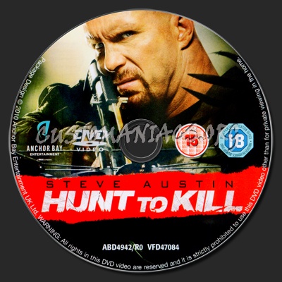 Hunt to Kill dvd label