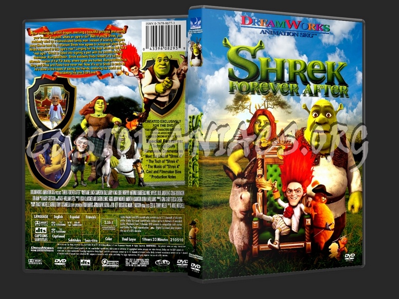 Shrek Forever After dvd cover