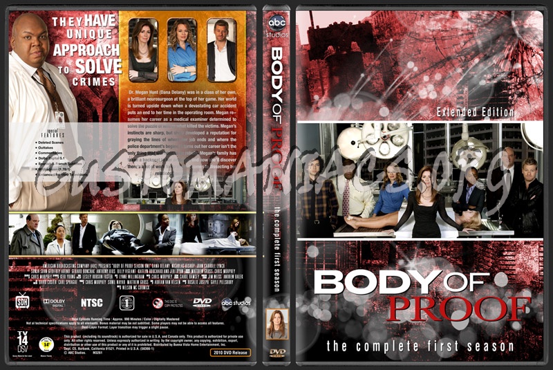 Body of Proof Season 1 dvd cover