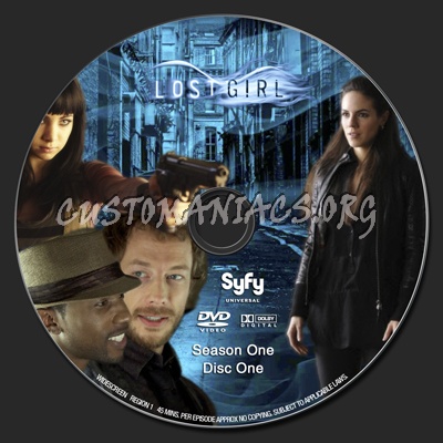 Lost Girl dvd label