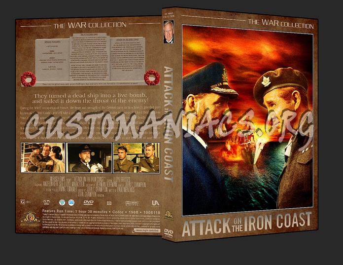 War Collection Attack On The Iron Coast dvd cover