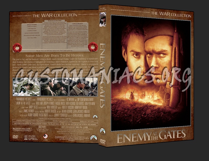War Collection Enemy At The Gates dvd cover