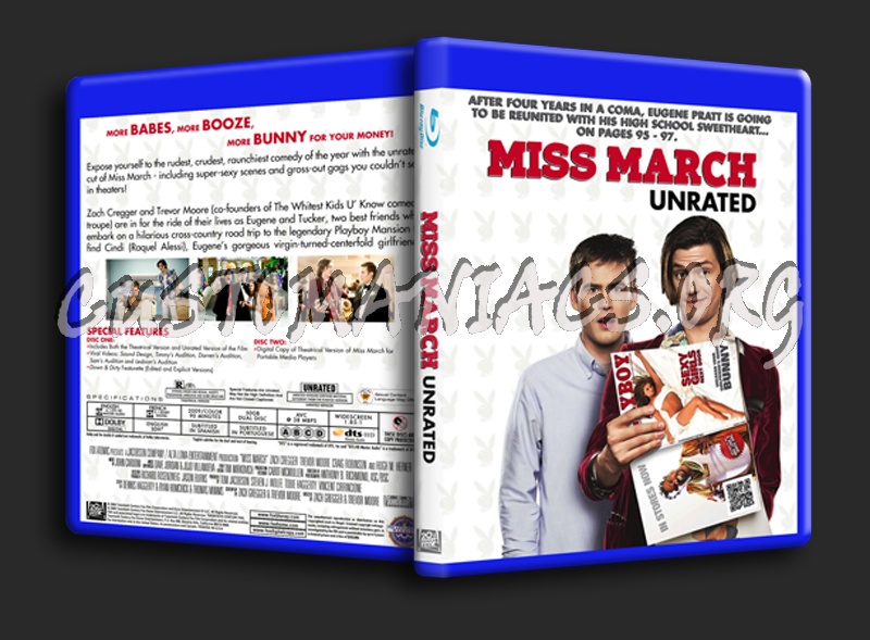 Miss March blu-ray cover