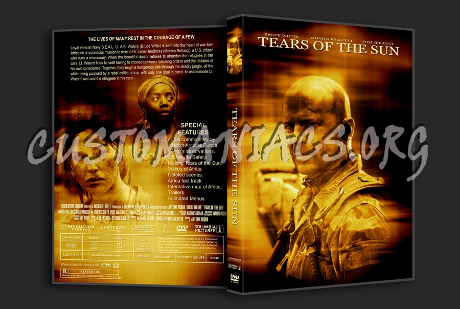 Tears of the Sun dvd cover