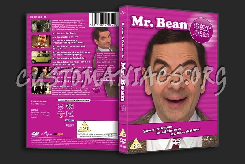Mr. Bean Best Bits dvd cover