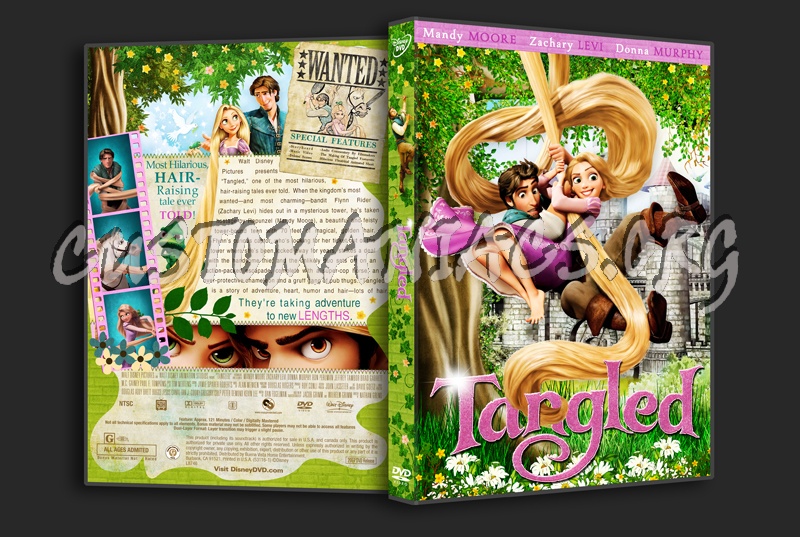 Tangled dvd cover