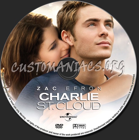 Charlie St Cloud dvd label