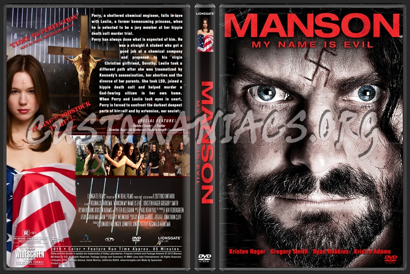 Manson My Name Is Evil dvd cover