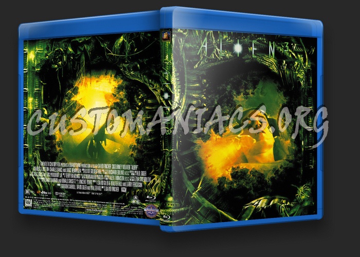 Alien 3 blu-ray cover