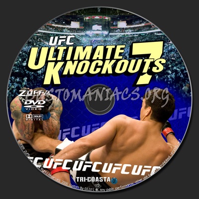 UFC Ultimate Knockouts 7 dvd label