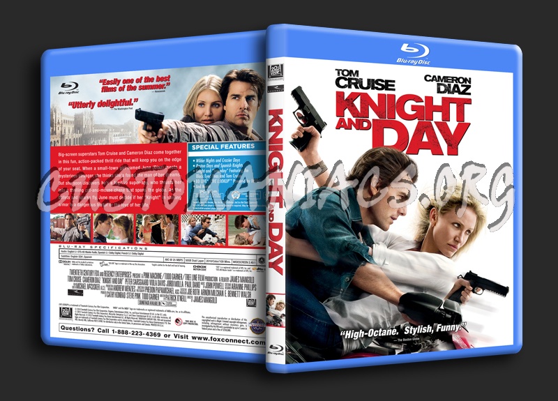 Knight and Day blu-ray cover