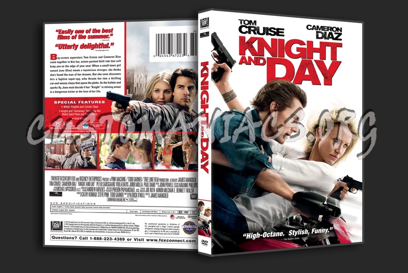 Knight and Day dvd cover