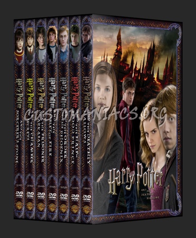 Harry Potter And The Deathly Hallows: Part 1 and Part 2 dvd cover