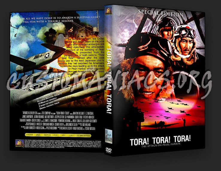 Tora Tora Tora dvd cover